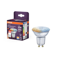 OSRAM Zigbee SMART+ SPOT TW, lampe LED de remplacement réflecteur, température de couleur réglable, PAR16, GU10