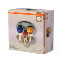 OSRAM DECOR Plafonnier Bubble, 3 flammes, E27, Multicolore