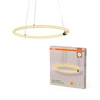 OSRAM DECOR Aura Suspension Pendelleuchte, 18W, 3000K, 2000lm, Click DIM