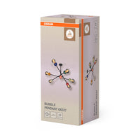 OSRAM DECOR Suspension Bubble, plafonnier, 6 flammes, E27, multicolore