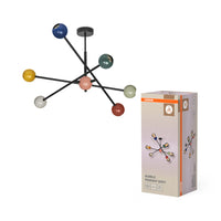 OSRAM DECOR Suspension Bubble, plafonnier, 6 flammes, E27, multicolore