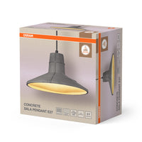 OSRAM DECOR Concrete Sala Beton-lampe suspension, E27, 325 mm