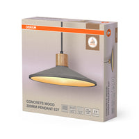 OSRAM DECOR Béton Bois Suspension, E27, 320 mm