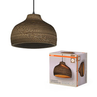 OSRAM DECOR Suspension Décor Chapeau en Carton marron, E27