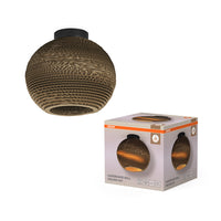 OSRAM DECOR Plafonnier Decor Ballon en carton marron, E27