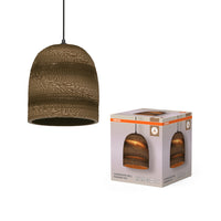 OSRAM DECOR Suspension Décor Boule en Carton Cloche marron, E27