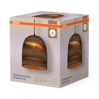 OSRAM DECOR Suspension Décor Boule en Carton Cloche marron, E27