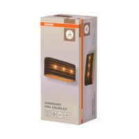 OSRAM DECOR Plafonnier Decor Carton Ovale marron, 3xE27