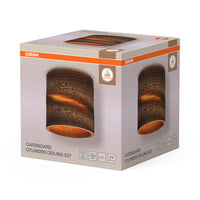 OSRAM DECOR Plafonnier Decor Cylindre en carton brun, E27