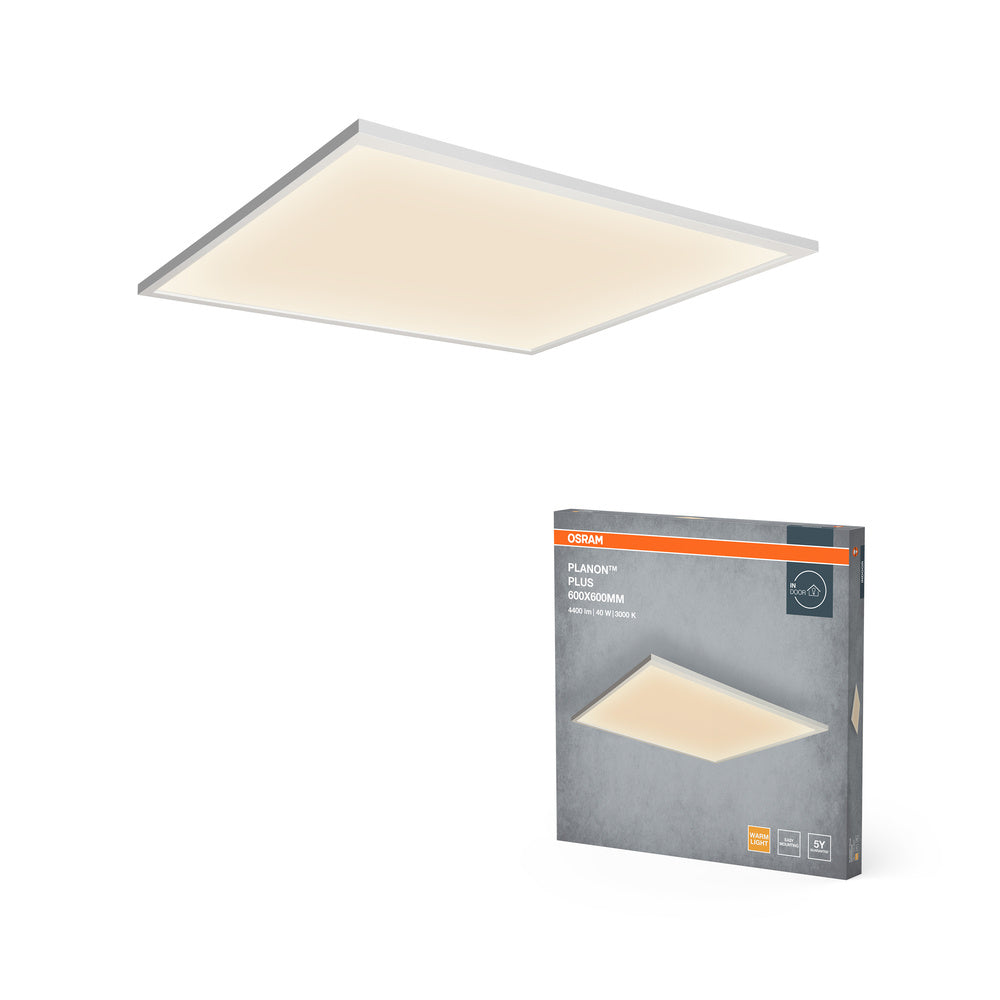 OSRAM Planon Plus plafonnier, 36W, 600x600mm, 3000K
