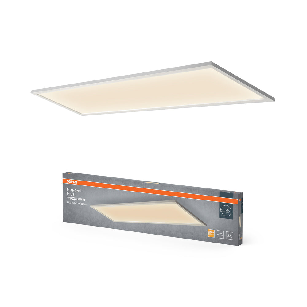 OSRAM Planon Plus plafonnier, 36W, 1200x300mm, 3000K