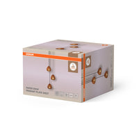 OSRAM DÉCOR Suspension en papier goutte Plaque 3xE27 Beige