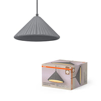 OSRAM DECOR Pyramide en béton Suspension, E27, 250 mm