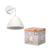 OSRAM DECOR Applique murale Decor Camel Bell blanc, E14, 220 mm