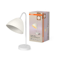 OSRAM DECOR Lampe de table Decor Camel Bell blanche, E14, dimmable