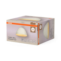 OSRAM DECOR Suspension Décor Cloche Camel blanche, E27, 375 mm