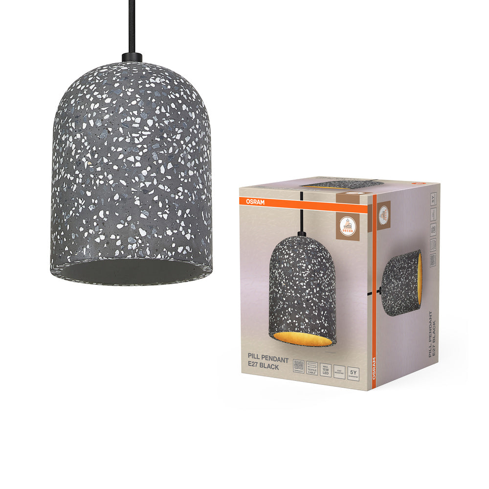 OSRAM DECOR Suspension Pill Suspension 1xE27 Noir