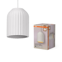 OSRAM DECOR Plafonnier itinéraires en plâtre Applique murale 150 1xE27 Blanc