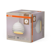 OSRAM DECOR Plafonnier en plâtre, suspension E27, 160 mm