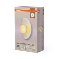 OSRAM DECOR Plâtre Nid Applique Murale 1xG9 Blanc