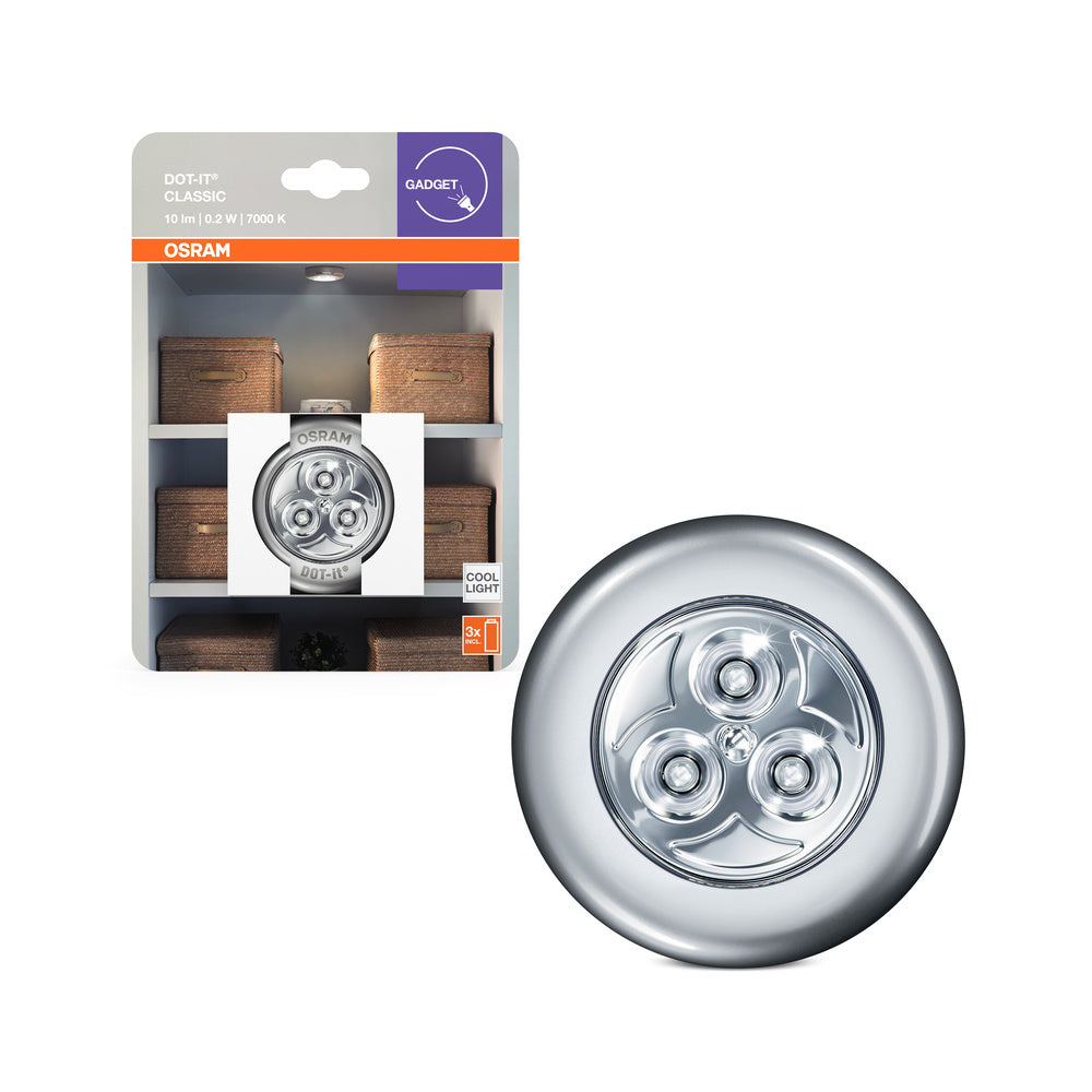 OSRAM DOT-it mobile lampe LED lampe à piles lampe 0,23W / 7000K blanc froid