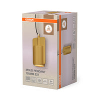 OSRAM DECOR Suspension en forme de moule 155MM 1xE27 Or
