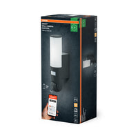 OSRAM Wifi SMART+ CAMÉRA MURALE DE CONTRÔLE Lampe de jardin avec capteur caméra HD 16W / 3000K Blanc chaud