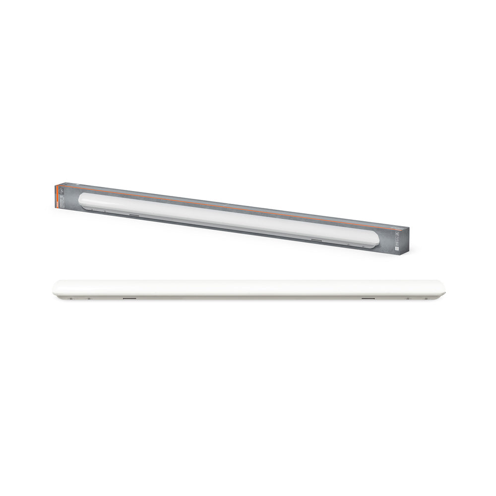 OSRAM LED luminaire pour pièces humides, luminaire pour applications extérieures, blanc froid, 1480 mm x 86,0 mm x 72,0 mm, SubMARINE intégré, gris, longueur 1,5 m