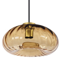 OSRAM Suspension en verre décoratif doré E27 Or