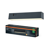 ENDURA STYLE SOLAR BRIGHT SENSOR Wall Shore IP54 Dark Grey