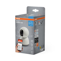 OSRAM Wifi SMART+ smarte Überwachungskamera Weiß