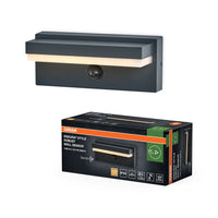 OSRAM ENDURA® STYLE ROBUST Wandleuchte mit Bewegungsmelder IP54 Dunkelgrau