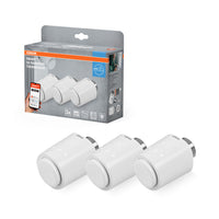 OSRAM Wifi SMART+ Thermostat pour radiateurs, blanc, pack de 3