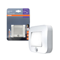 OSRAM NIGHTLUX® veilleuse LED de hall à piles avec capteur 0,3W / 4000K blanc froid, blanc
