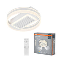 OSRAM LED Deckenventilator Square 55W CCT Weiß 3000K-6500K