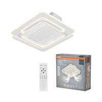 OSRAM LED Deckenventilator Ring 55W CCT Weiß 3000K-6500K