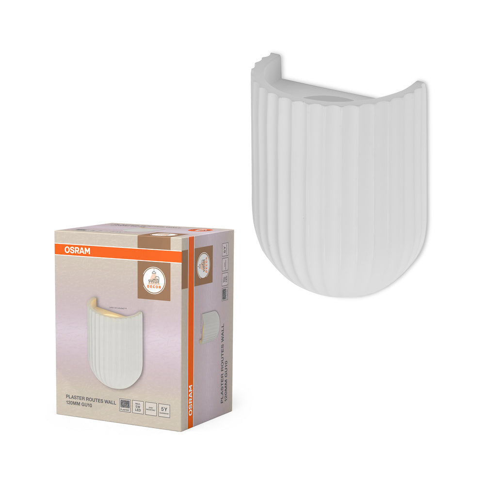 OSRAM Décor Plâtre Routes Mur 120 1xGU10 Blanc