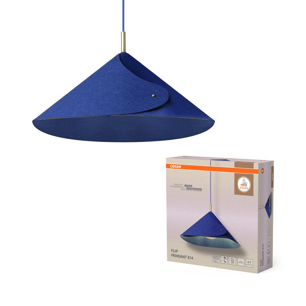 OSRAM Suspension Décor Flip E14 Bleu