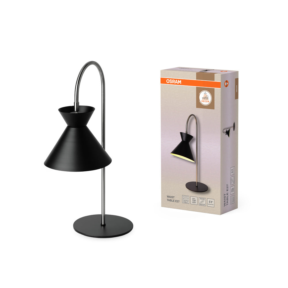 OSRAM Décor Table de Taille E27 Noir