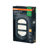 OSRAM ENDURA® STYLE PLATE Wandleuchte 12.5W Dunkelgrau
