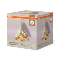OSRAM Suspension Décor Gleam Fleur E27 Blanc