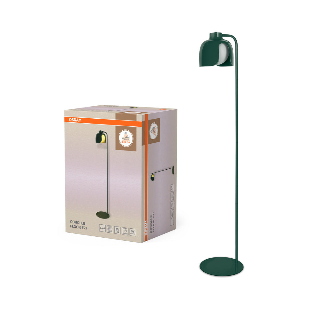 OSRAM Décor Corolle Lampadaire E27 Vert