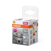 OSRAM LED Lampe LED SUPERSTAR MR16 12 V 6.8W 940 GU5.3, 621 lm, 4000 K, blanc froid