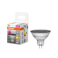OSRAM Superstar ampoule réflecteur verre clair, blanc chaud (2700K), 230 lumens, remplacement pour ampoules classiques 20W, dimmable GU5.3