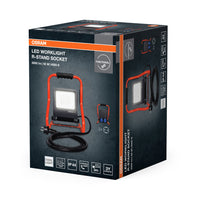 OSRAM LAMPES DE TRAVAIL R-STAND Projecteur de chantier, multiprise, (GEN 2) 50W, 4500lm, 4000K