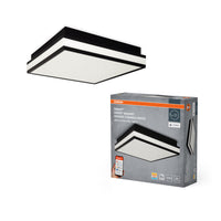 OSRAM Matter SMART+ ORBIS MAGNET LED Plafonnier 30x30cm Blanc réglable 26W / 3000-6500K noir