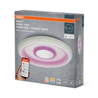 OSRAM Matter SMART+ ORBIS STEA LED RGBW multicolore Plafonnier 48,5cm Blanc réglable 32W / 2700-6500K