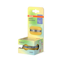 OSRAM Bluetooth SMART+ Enceinte Macaron avec commande gestuelle, lumière LED RGB, jaune