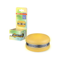 OSRAM Bluetooth SMART+ Enceinte Macaron avec commande gestuelle, lumière LED RGB, jaune