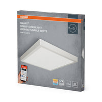 OSRAM Matter SMART+ ORBIS DOWNLIGHT LED Plafonnier 40x40cm Blanc réglable 22W / 3000-6500K